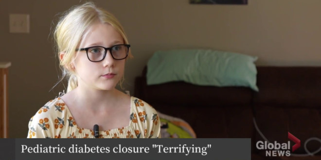 Regina Pediatric Diabetes closure ‘scary’ for Wolseley mother and child