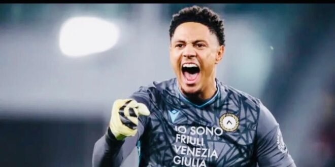 Super Eagles goalkeeper Maduka Okoye ‘flirts with Cardi B’ and stays away from AFCON 2027 qualifiers