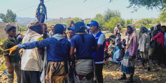 Surge in refugees following fighting in southwestern Yemen