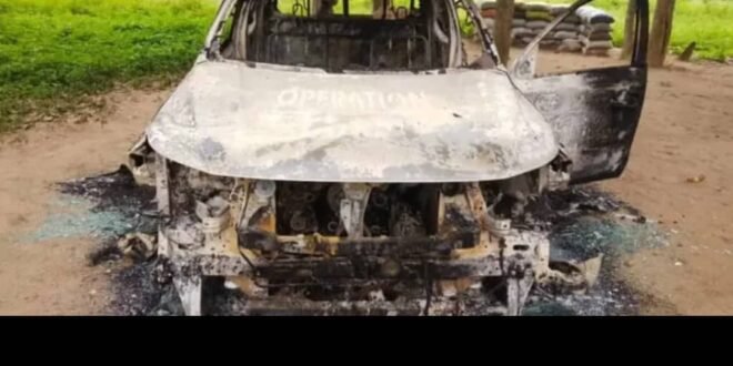 Suspected bandits attack Operation Burst Base in Oyo, Torch Patrol Van
