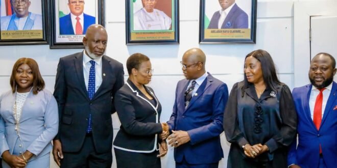 The Ministry of Works Partners NBA on legal support for the provision of infrastructure