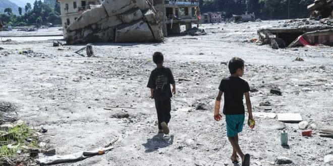 UNICEF says thousands of children need mental health support following floods in Nepal