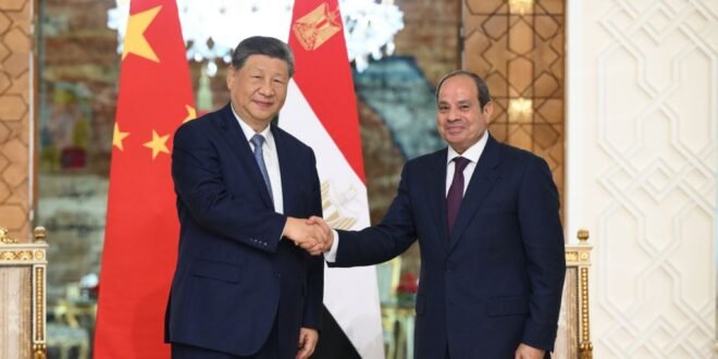 Xi calls for deepening Sino-Egyptian cooperation and puts forward a proposal for the Middle East