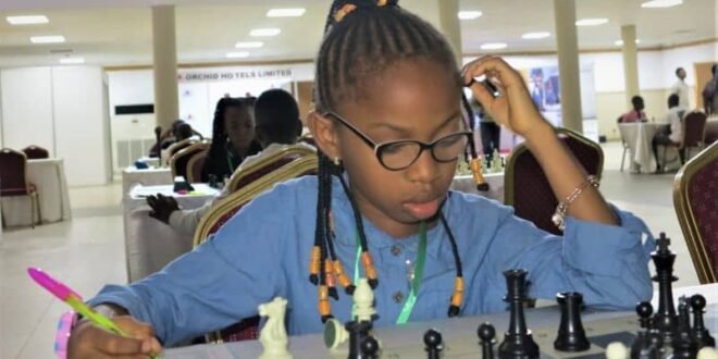 Young chess player Michelle Nwankwo promises a brilliant performance at the Samarkand Chess Olympiad