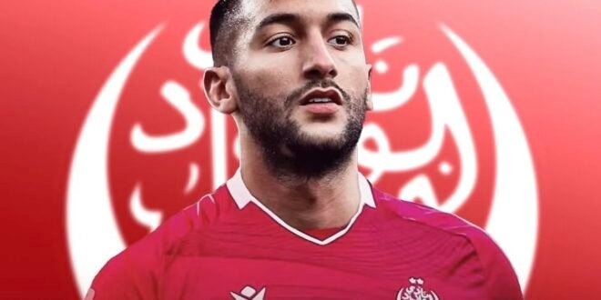 Ziyech leaves Wydad AC after contract termination