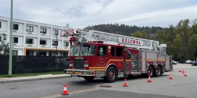 A fire at a Kelowna supportive housing complex is raising concerns among nearby businesses – the Okanagan