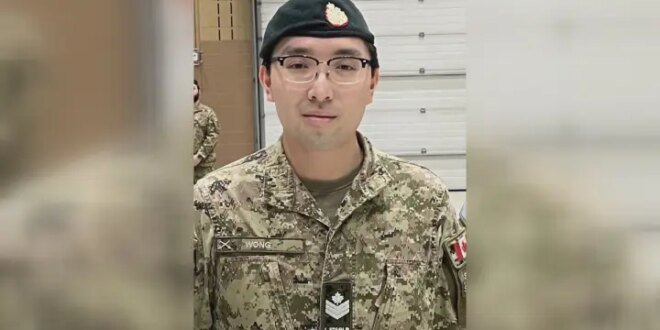 A funeral service will be held for Sgt. Morgan Wong, victim of the CFB Wainwright fire