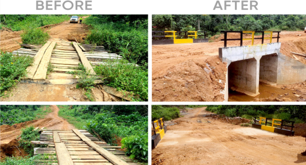 AML Bridges Ease Travel in Nimba Communities