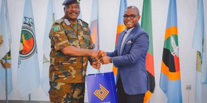 Access Bank is eyeing a broader partnership with the Zambian Air Force
