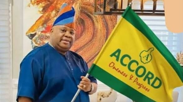 Adeleke has abandoned the Accord Party’s national council candidate, the faction alleges