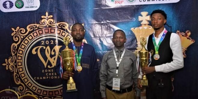 Adeoti Oladapo Bolaji leads the conquest of Kwara State South West Chess Championship in Ilesha