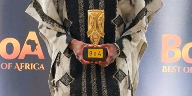 Awoniyi wins Best of Africa award for charity and grassroots football development
