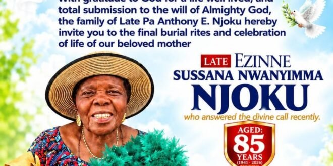 BURIAL ANNOUNCEMENT AND SILVERNEWS COMMUNICATION BROADCAST PROGRAM
