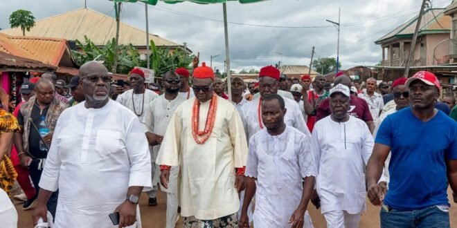 Delta: Obi Okonjo praises Oborevwori for promoting peace and unity in Ogwashi-Uku