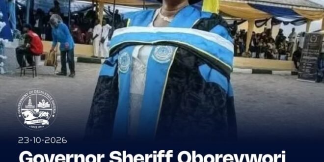 Delta: Oborevwori appoints Charity Ehimen as head of service
