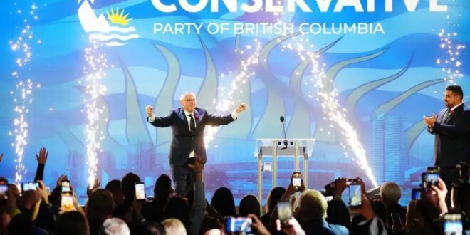Doerkson, B.C.’s premier candidate, said the province ‘voted for change’ in the election