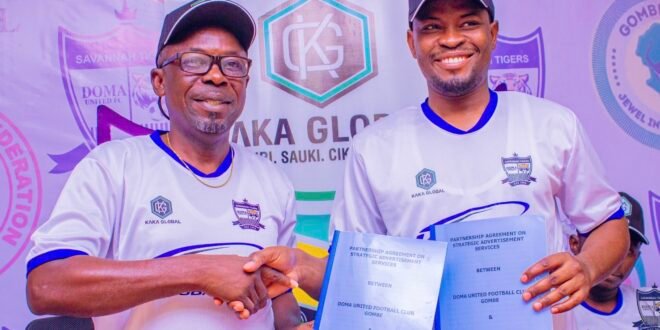 Doma United signs partnership agreement with Kaka Global