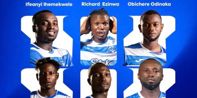 Enyimba presents the list of six candidates for the October POTM award
