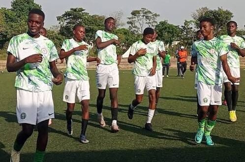 FIFA U15 World Cup 2026: 23 players from Nigeria’s Future Eagles called to camp