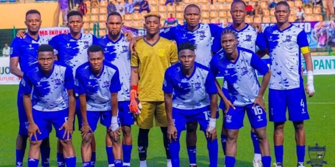 For failing to provide security, the NPFL imposed sanctions on Doma United