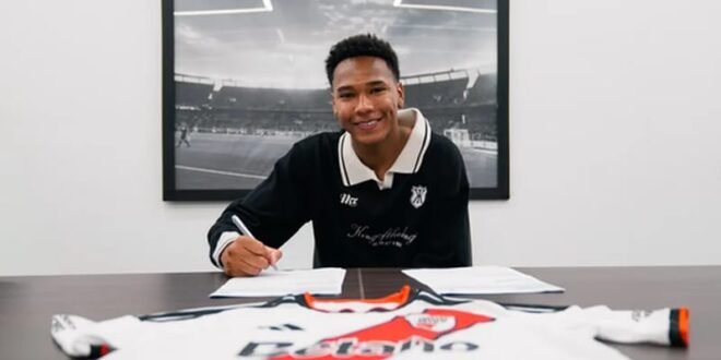 From Flying Eagles guest to River Plate pro: Spiff signs new deal