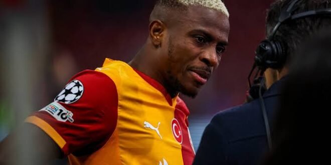 Galatasaray: Super Eagles coach Chelle clarifies comments on Osimhen transfer