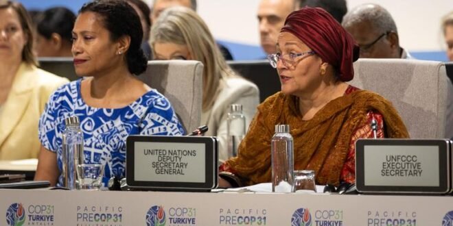 ‘Going over the edge is no reason to give up’: UN calls for accelerated climate action ahead of COP31 summit