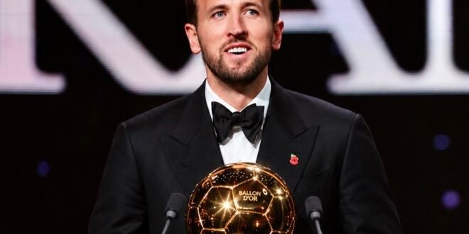 Kane wins the Ballon d’Or 2026