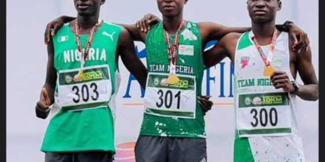 Musa Francis and Akanbi Aderonke win the 2026 Abeokuta 10km race