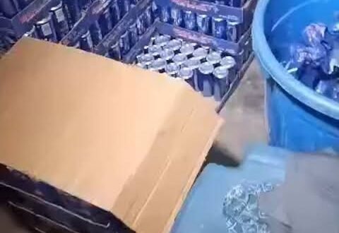 NAFDAC uncovers fake labels, corks, packaging of imported alcoholic beverages at Aba market (Video)