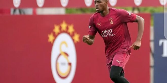 Osimhen resumes training ahead of the Kasımpasa and Barcelona matches