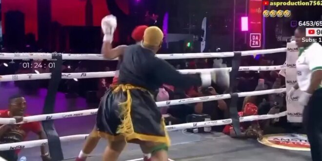 Phyna defeats Nkechi Blessing in celebrity boxing match (Video)