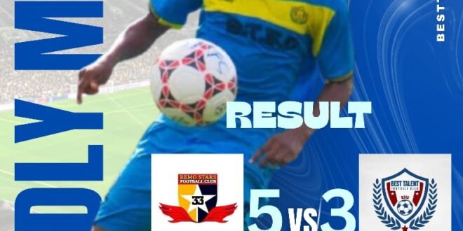 Remo Stars vs Best Talent Friendly: Musa’s hat-trick not enough as the hosts survive the late comeback