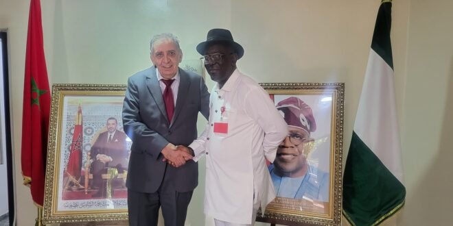 SSA Adeboye begins talks with Morocco on grassroots sports partnership and international opportunities for Nigerian talents