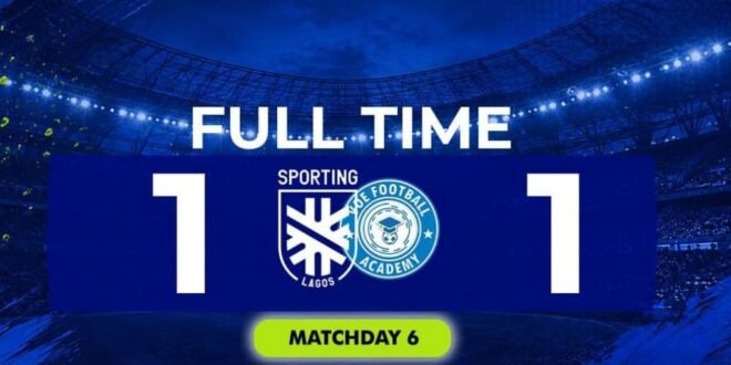 TCCLeague: Six games, two points: VOE still looking for first victory after Egbedokun’s late goal