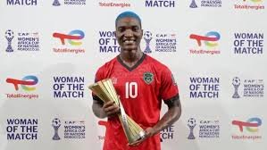 Temwa Chawinga of Malawi made history with a Top 10 Women’s Ballon d’Or Ranking