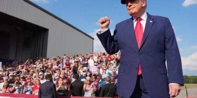 Trump is delaying new sanctions against Russia that he recently signed into law, citing national interests – National
