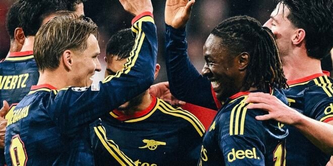 UCL: Arsenal draw 2-2 with Bayern Munich