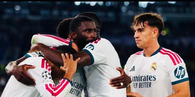 UEFA Champions League: Real Madrid beats Roma, PSG beats Manchester City *Full results
